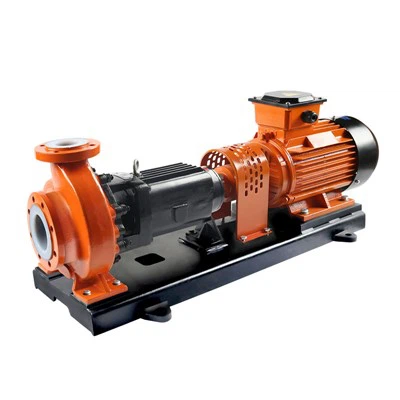 پمپ سانتریفیوژ پلاستیک فلوئور (مدل اتصال)